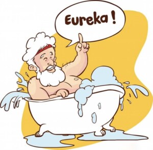 vector-illustration-of-a-archimedes-in-bath-thumbs-up-eureka-ancient-greek-mathematician-physicist-700-189149901